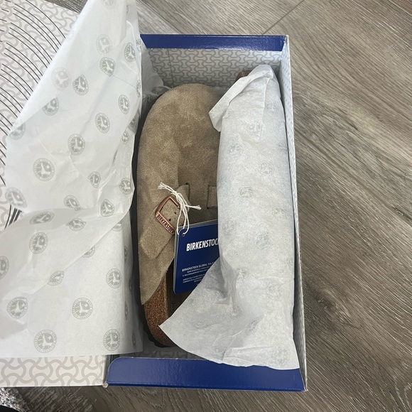 NEW! BIRKENSTOCK BOSTON TAUPE - Picture 7 of 8